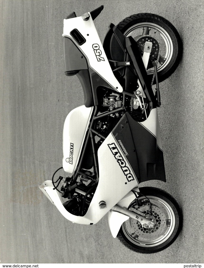 Ducati 750 +-18cm*23cm Moto MOTOCROSS MOTORCYCLE Douglas J Jackson Archive Of Motorcycles - Other & Unclassified