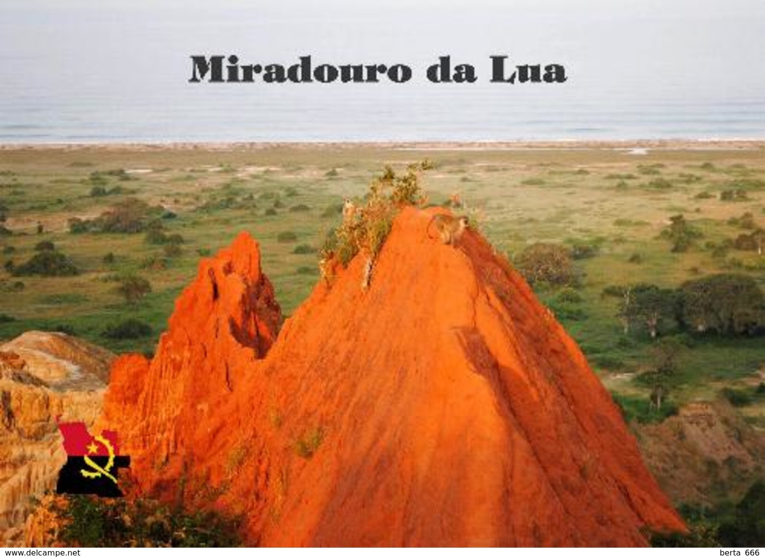 Angola Miradouro Da Lua New Postcard - Angola