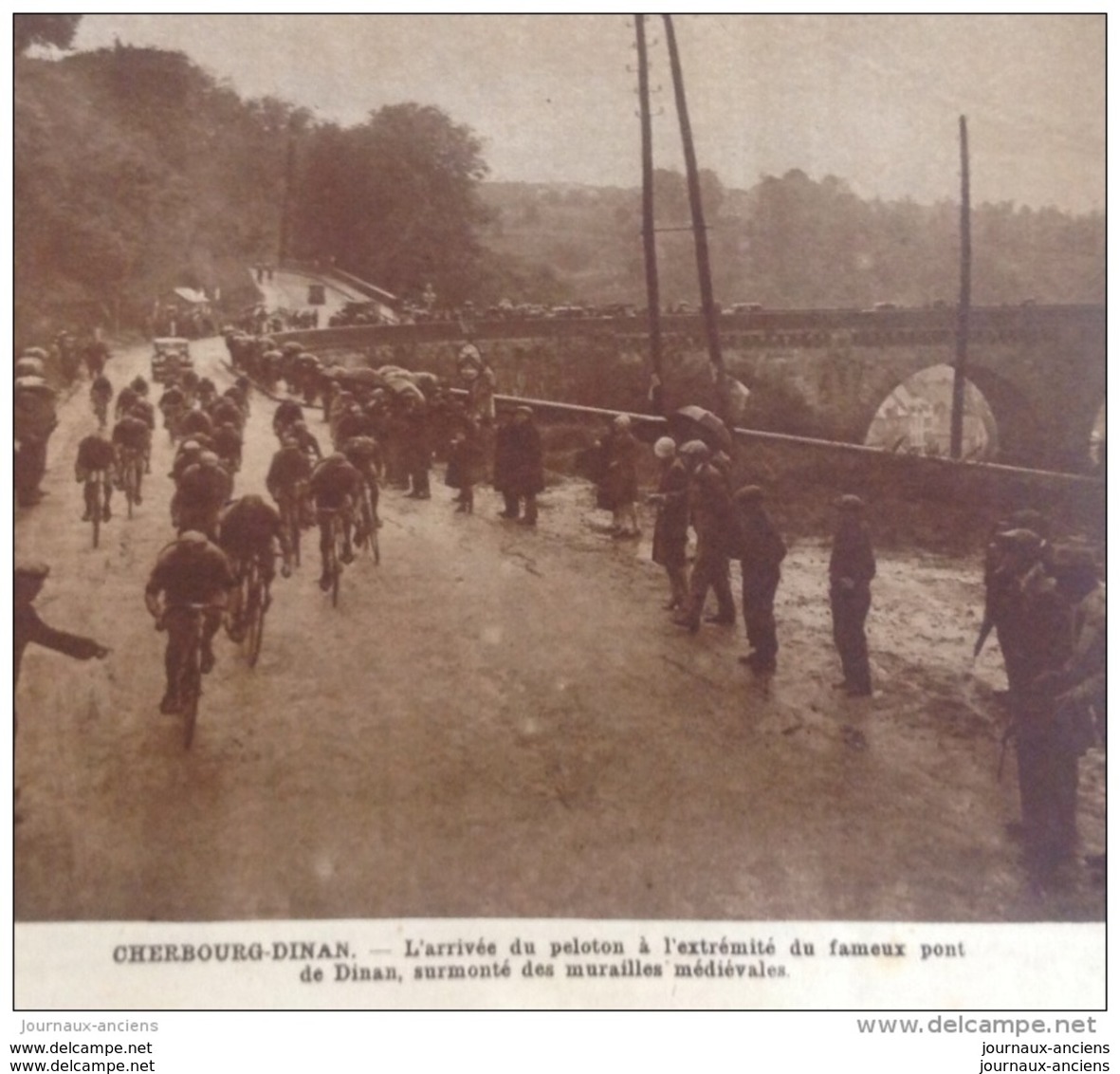 1929 TOUR DE FRANCE - Nicolas FRANTZ - LEDUCQ - FONTAN - CHERBOURG - VALOGNES - BRIQUEBEC - LA HAYE DU PUITS - DESGRANGE