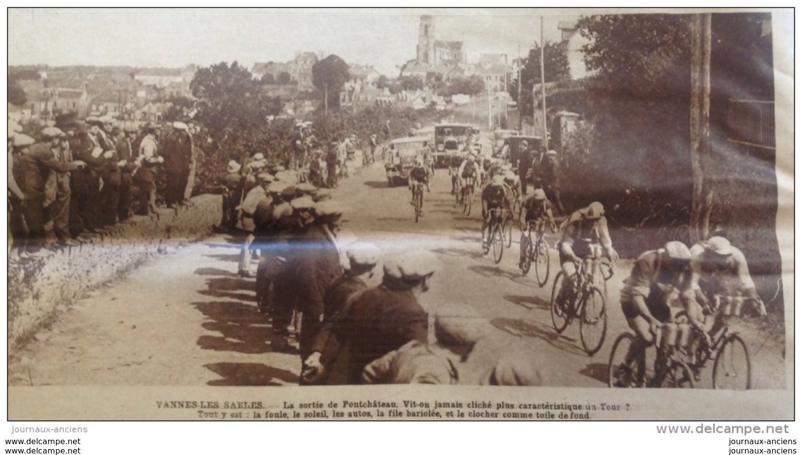 1929 TOUR DE FRANCE - Nicolas FRANTZ - LEDUCQ - FONTAN - CHERBOURG - VALOGNES - BRIQUEBEC - LA HAYE DU PUITS - DESGRANGE