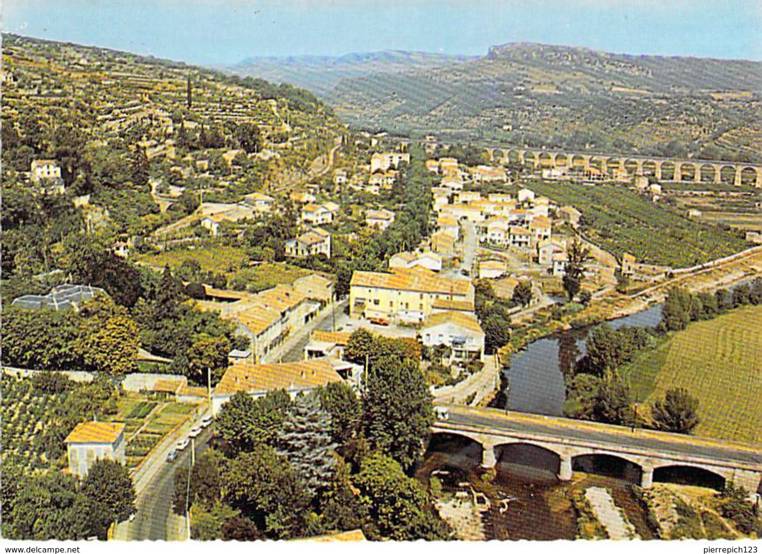 34 - Bédarieux - Vue D'ensemble Aérienne - Bedarieux