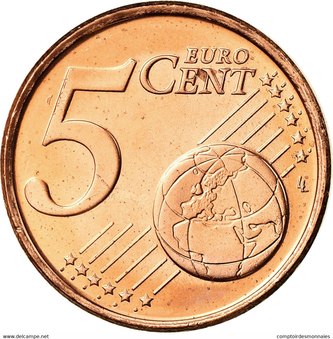 Finlande, 5 Euro Cent, 2001, TTB+, Copper Plated Steel, KM:100 - Finlande