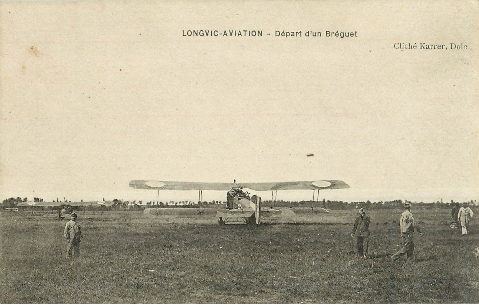 21 Dijon Militaire Caserne Longvic Aviation Départ D'un Breguet  Réf 1979 - Dijon