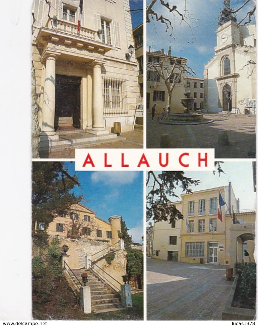 13 ALLAUCH Hotel De Ville Place De L'Eglise Maison De Retraite, Photo Alain Nappi - Allauch