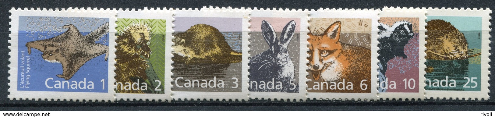 CANADA 1988 MAMMIFERES CANADIENS NEUF MNH** MINT LUXE ** - Neufs