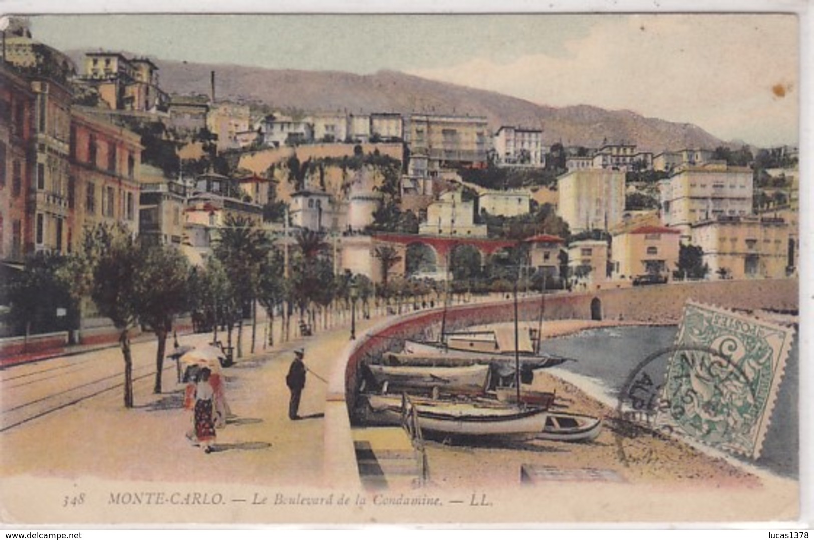 MONTE CARLO / LE BOULEVARD DE LA CONDAMINE - Harbor