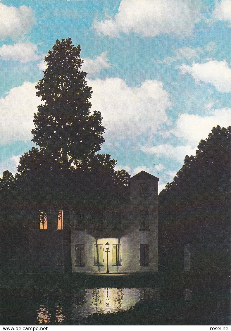 MAGRITTE René  Ed Galerie Braun N°712 -  L'empire Des Lumières  - CPM  10.5x15 BE 1976 Neuve - Pittura & Quadri