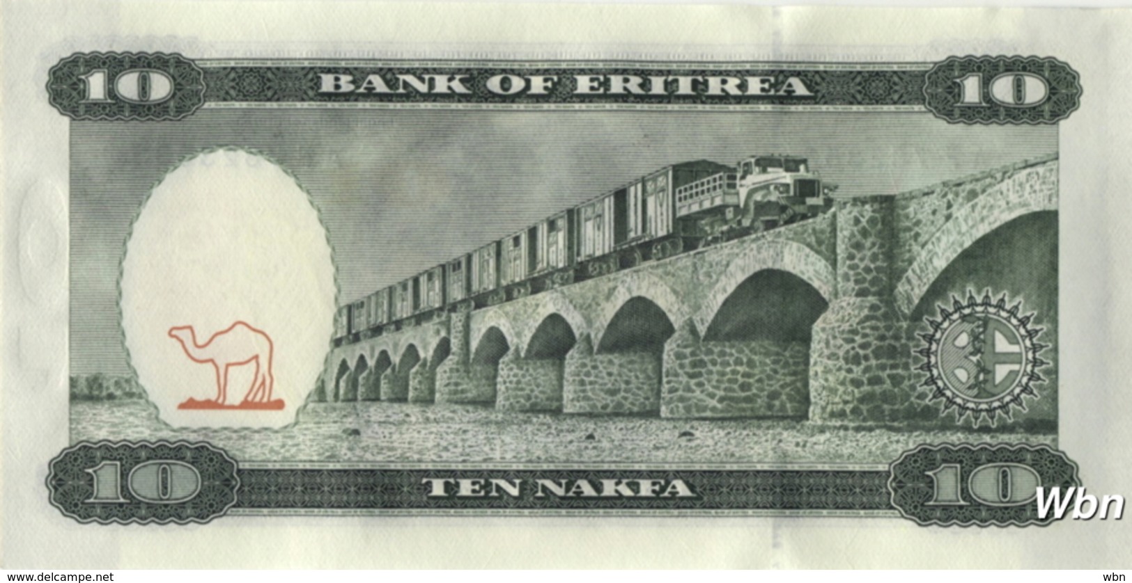 Erythrée 10 Nakfa (P3) 1997 (Pref: AF) -UNC- - Eritrea