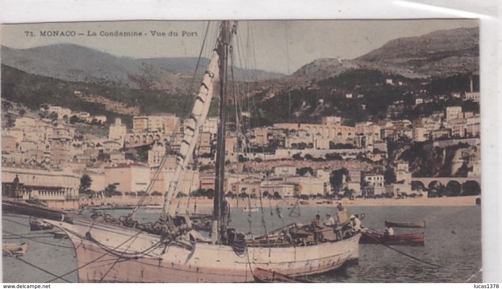 MONTE CARLO / LA CONDAMINE /VUE SUR LE PORT / JOLIE CARTE - Porto