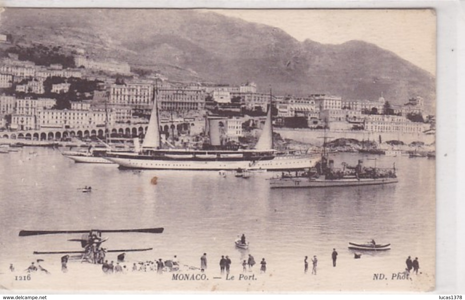 MONTE CARLO /  LE PORT / JOLIE CARTE - Harbor