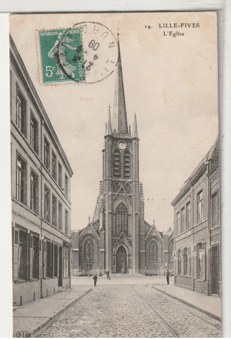 59 - LILLE FIVES - L'Eglise - Lille