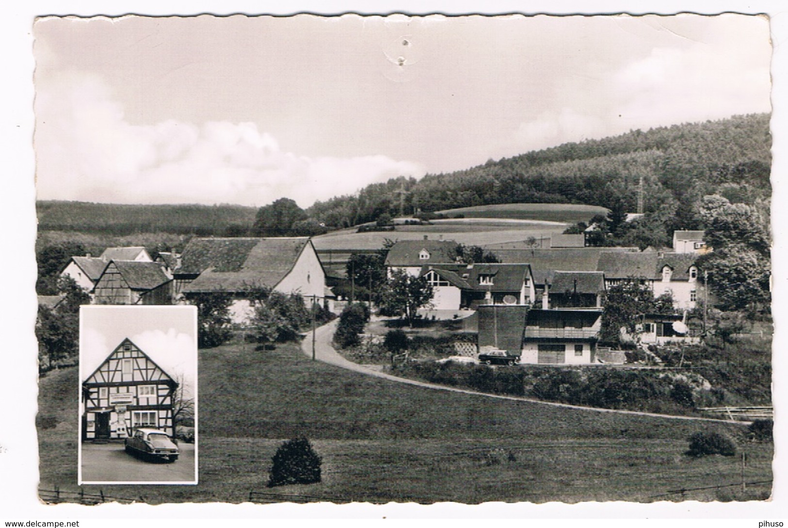 D-10666  SANZEL / LITZEL : Gasthaus Und Pension Zum Grünen Baum - Hilchenbach