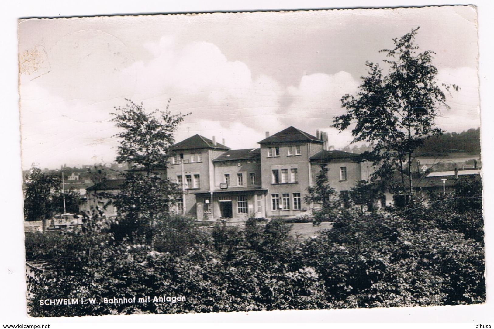 D-10687   SCHWELM : Bahnhof Mit Anlagen - Ennepetal