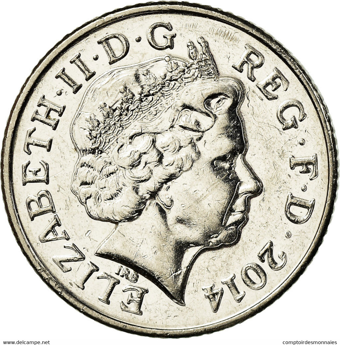 Monnaie, Grande-Bretagne, 10 New Pence, 2014, SUP, Copper-nickel - 10 Pence & 10 New Pence