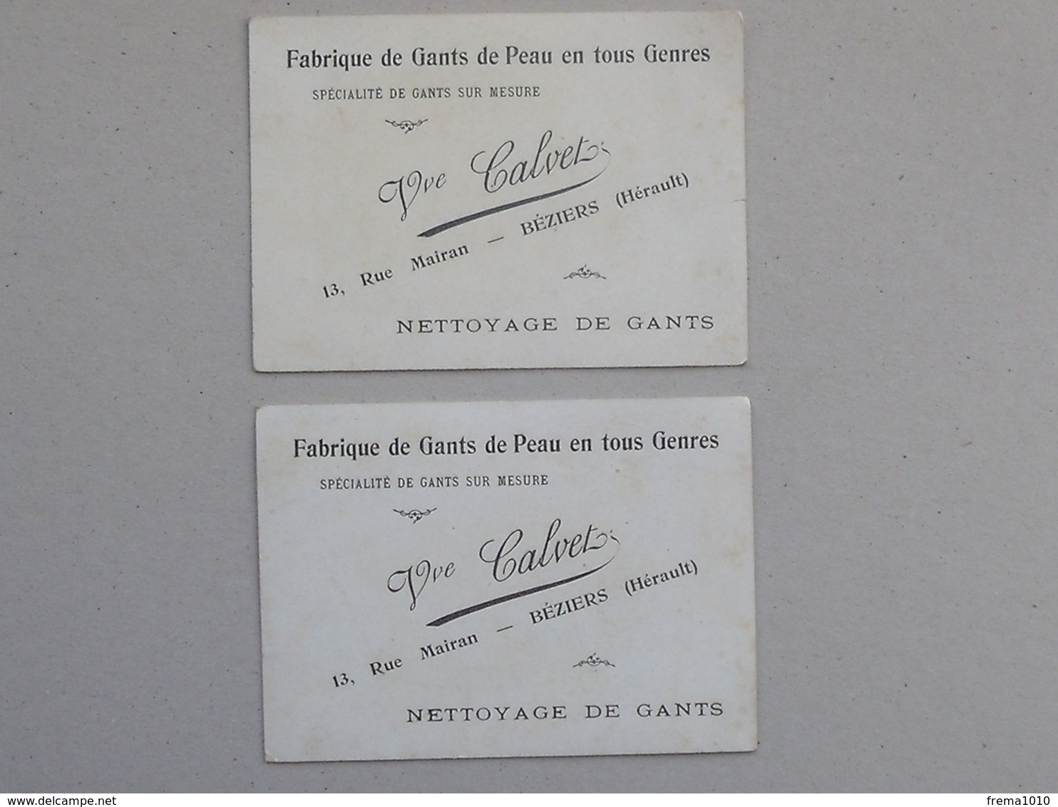 BEZIERS  CHROMO Fabrique De Gants De Peau CALVET: SOEUR JOSEPH Et HUMANITE DE FENELON Lot 2 Différents Même Série - Autres & Non Classés