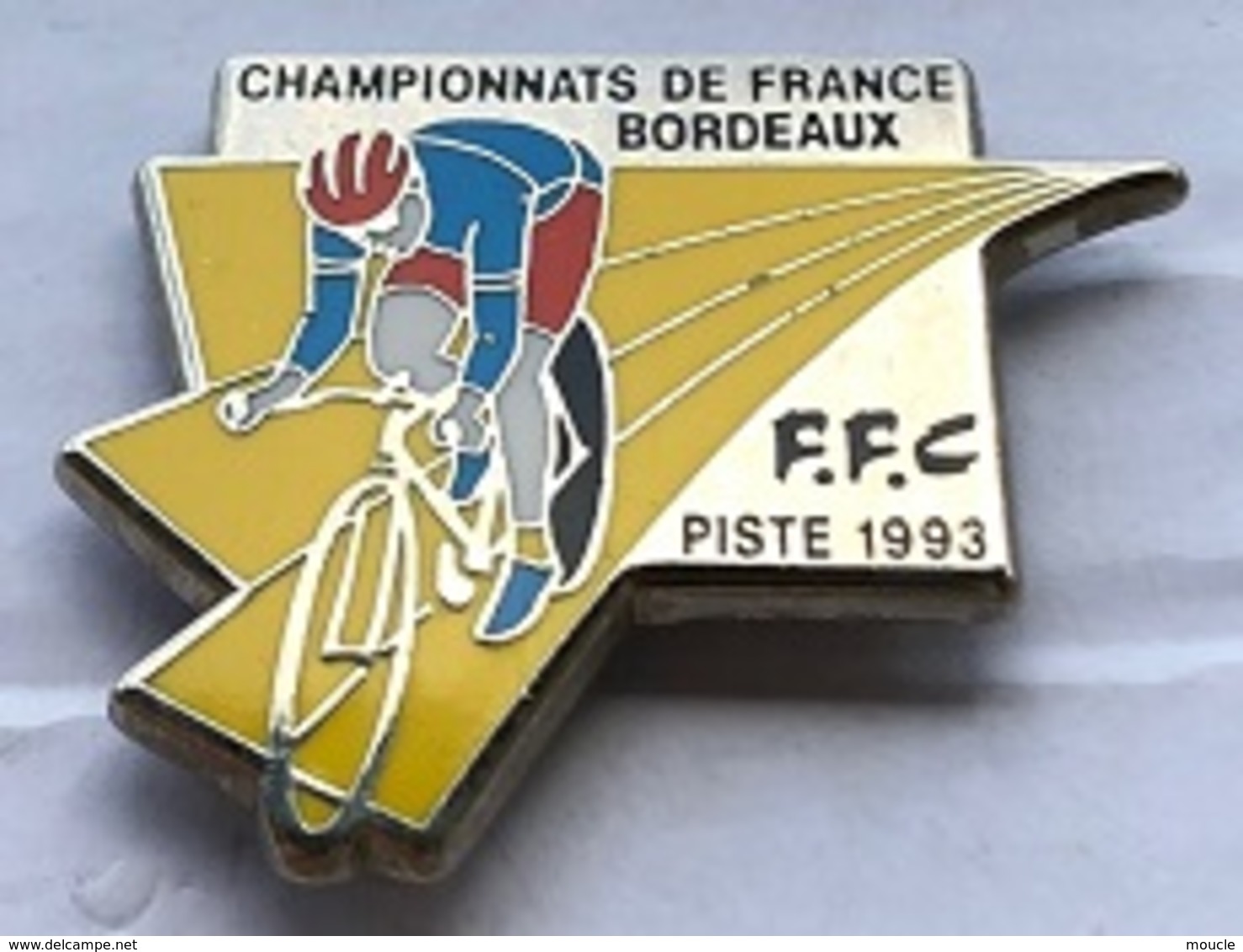 VELO - CYCLISME-CYCLISTE-CHAMPIONNAT DE FRANCE - BORDEAUX - PISTE 1993 - F.F.C - FEDERATION FRANCAISE DE CYCLISME- (23) - Cyclisme