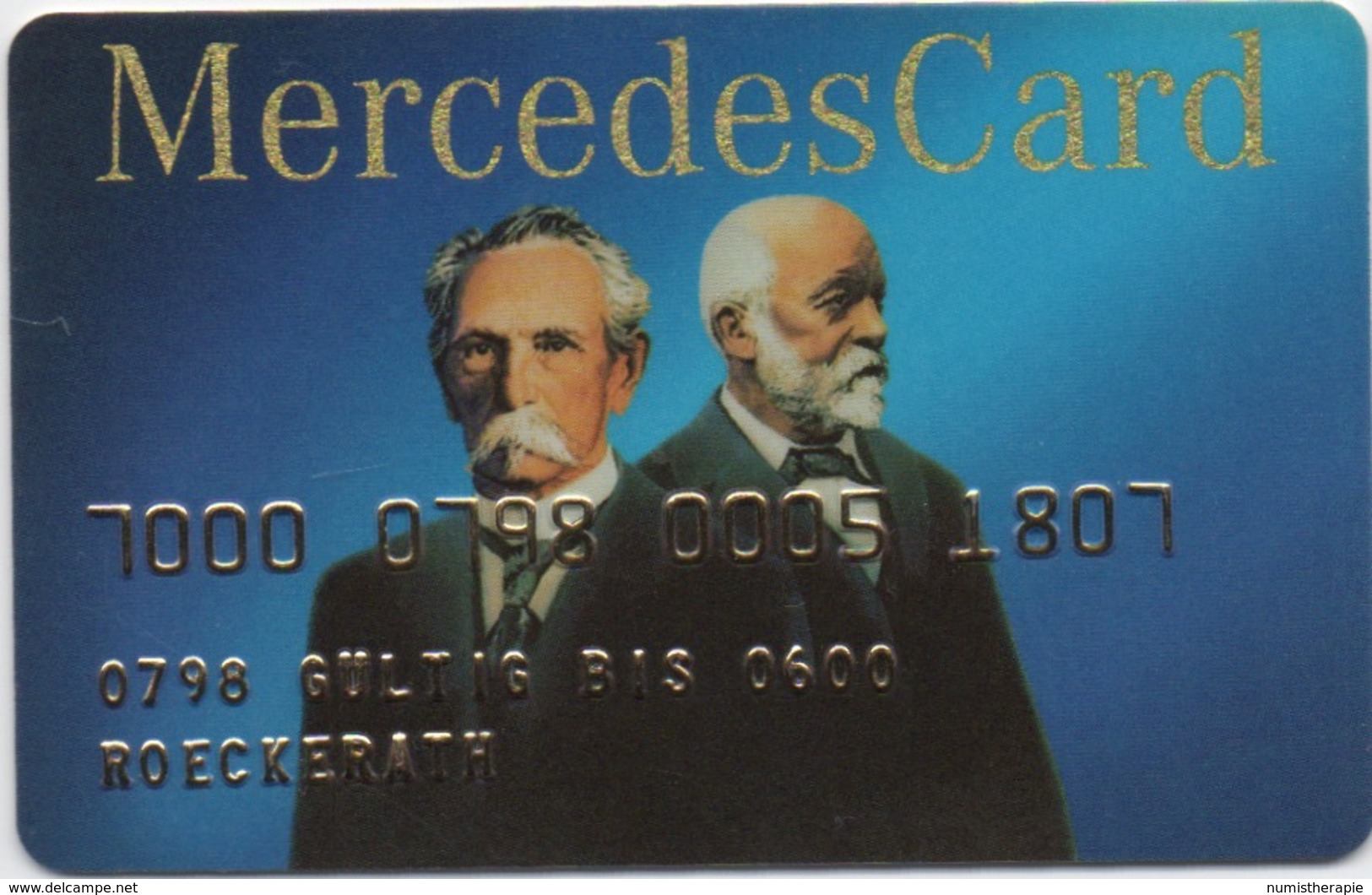 Carte Mercedes Benz - Autres & Non Classés