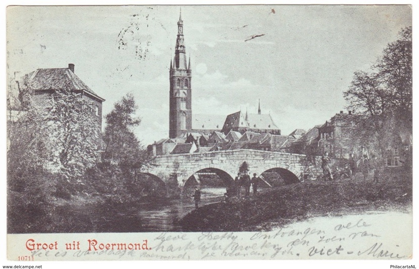 Roermond - Steenen Brug En Kathedraal - 1900 - Roermond