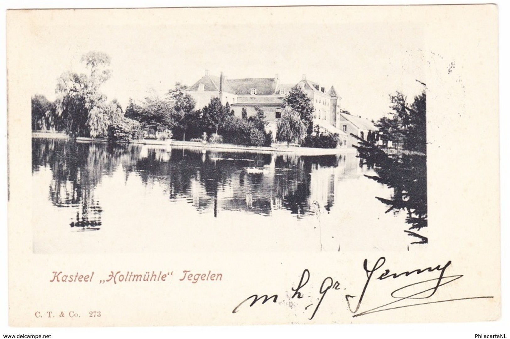 Tegelen - Kasteel Holtmuhle - 1908 - Tegelen