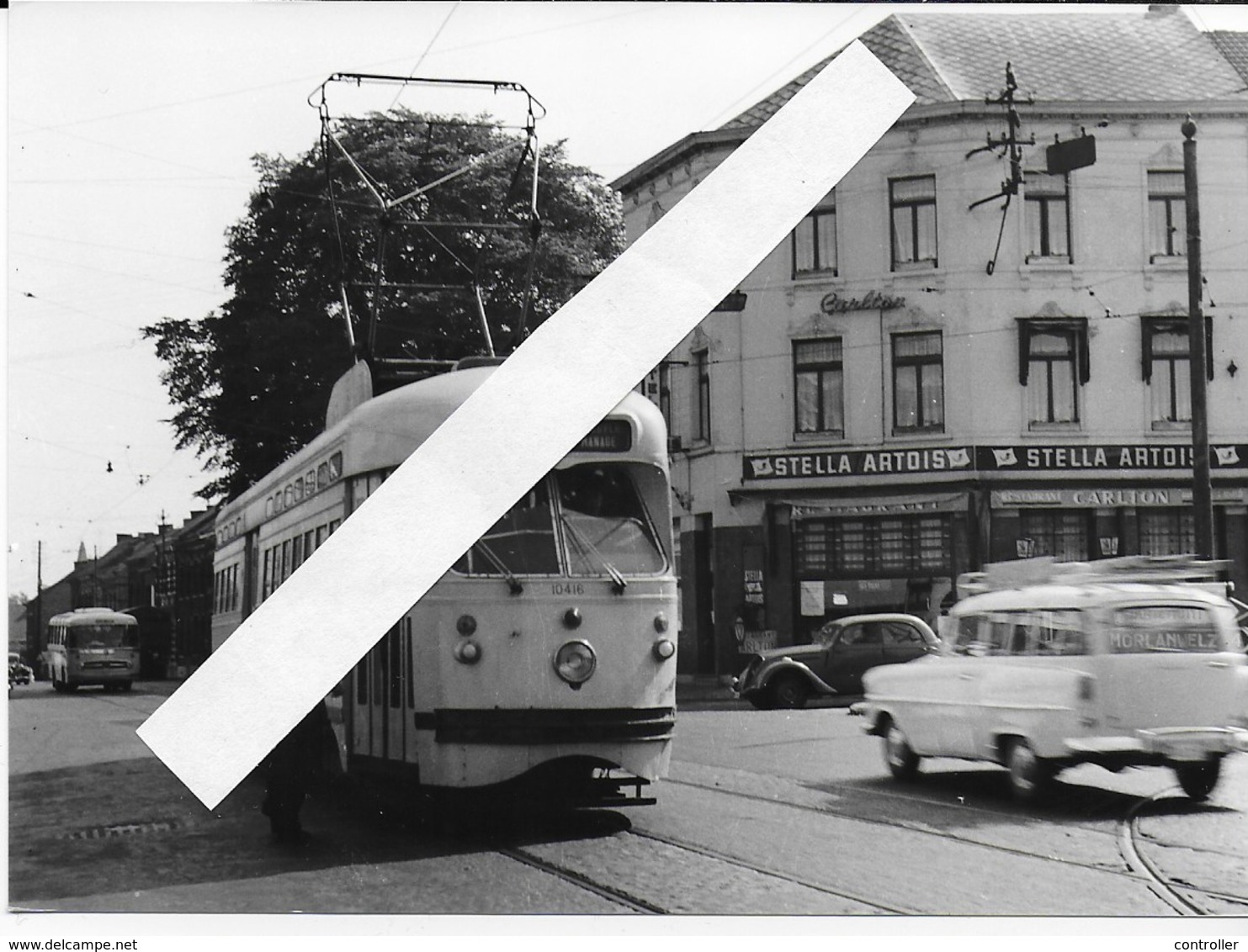 Charleroi Jolimont, Juni 1960, Foto E. De Backer - Treinen
