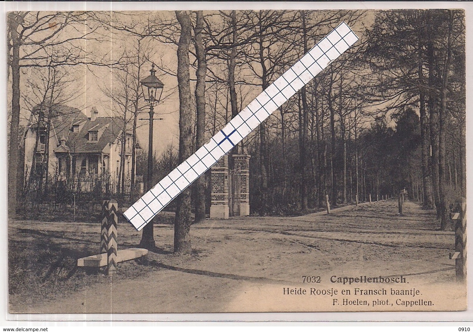 CAPPELLENBOSCH-KAPELLEN"HEIDE ROOSJE EN FRANSCH BAANTJE"HOELEN 7032 UITGIFTE 1914-TYPE 5 - Kapellen