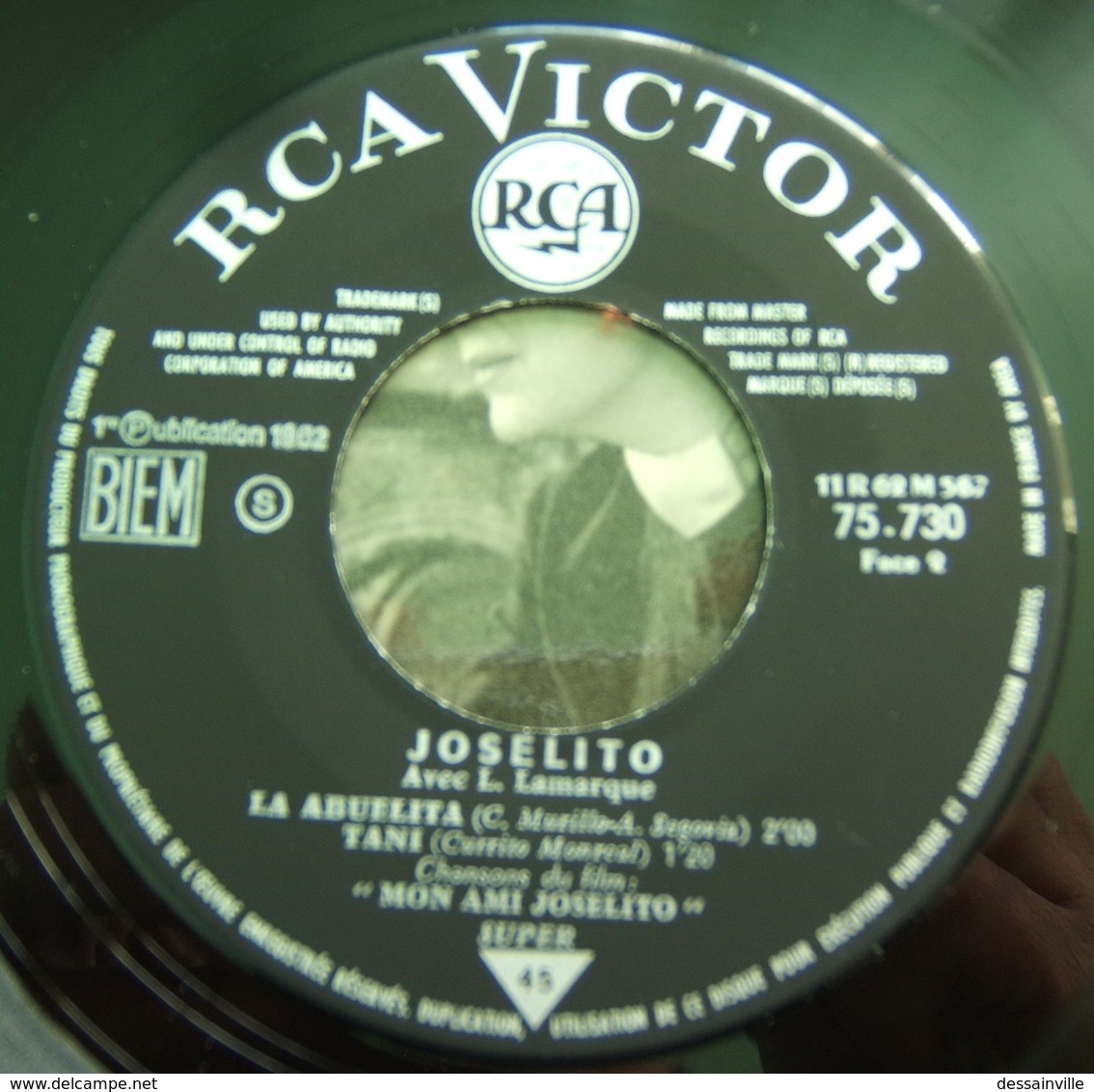 45 Tours - JOSELITO Chansons Du Film (Canciones De La Pelicula) MON AMI JOSELITO - RCA 75.730 - Altri - Musica Spagnola