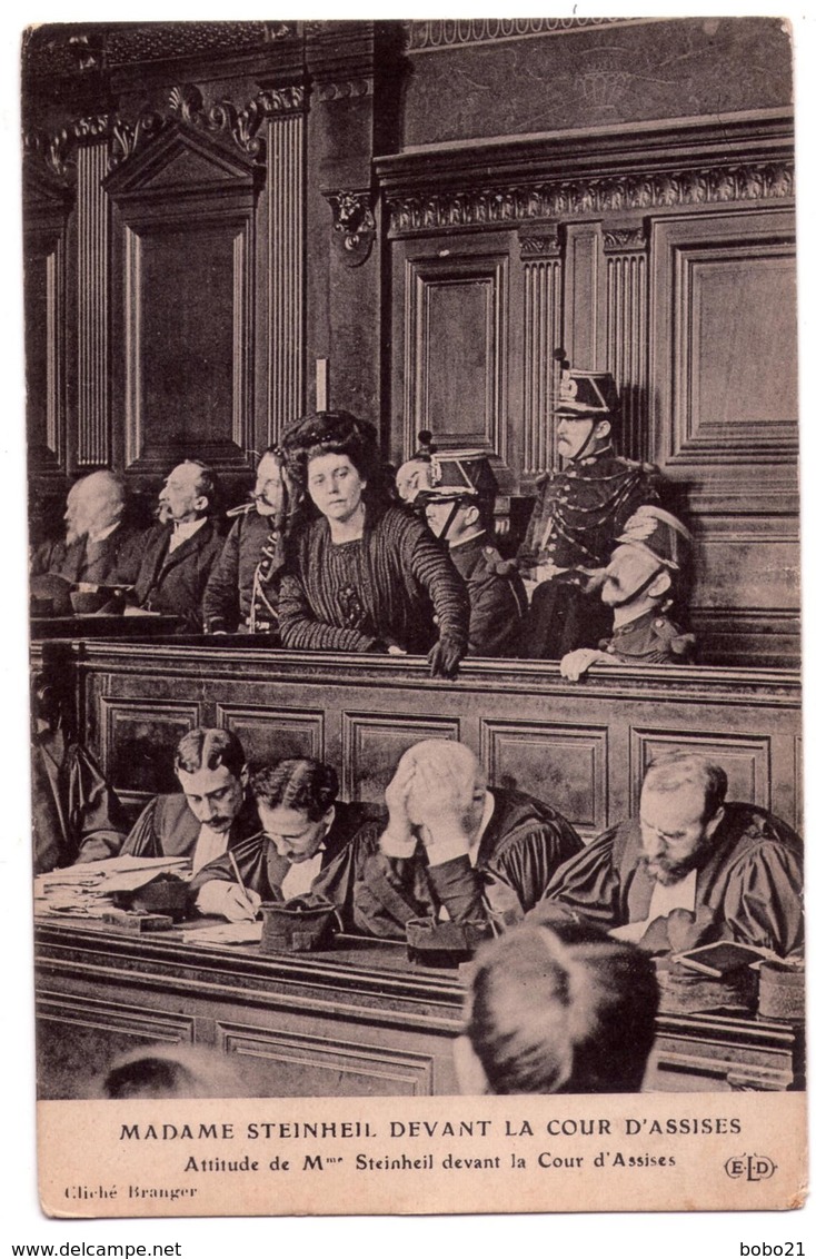 6744 - Evenements , Justice , Procès - Madame Steinheil Devant La Cour D'assise - Cliché. Branger - E.L.D. - - Altri & Non Classificati