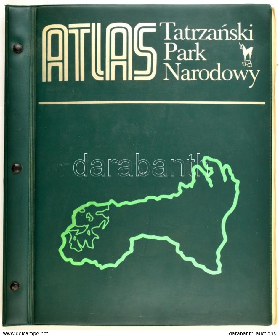 1985 Atlas Tatrzanskiego Parku Narodowego. Szerk.: Kazimierz Trafas. Zakopane-Krakkow, 1985., Tatrzanski Park Narodowy,  - Sonstige & Ohne Zuordnung