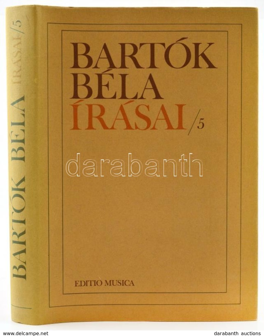 Bartók Béla Írásai 5.: A Magyar Népdal. Közreadja: Révész Dorrit. Bp.,1990,Editio Musica. Kiadói Kartonált Papírkötés, K - Otros & Sin Clasificación