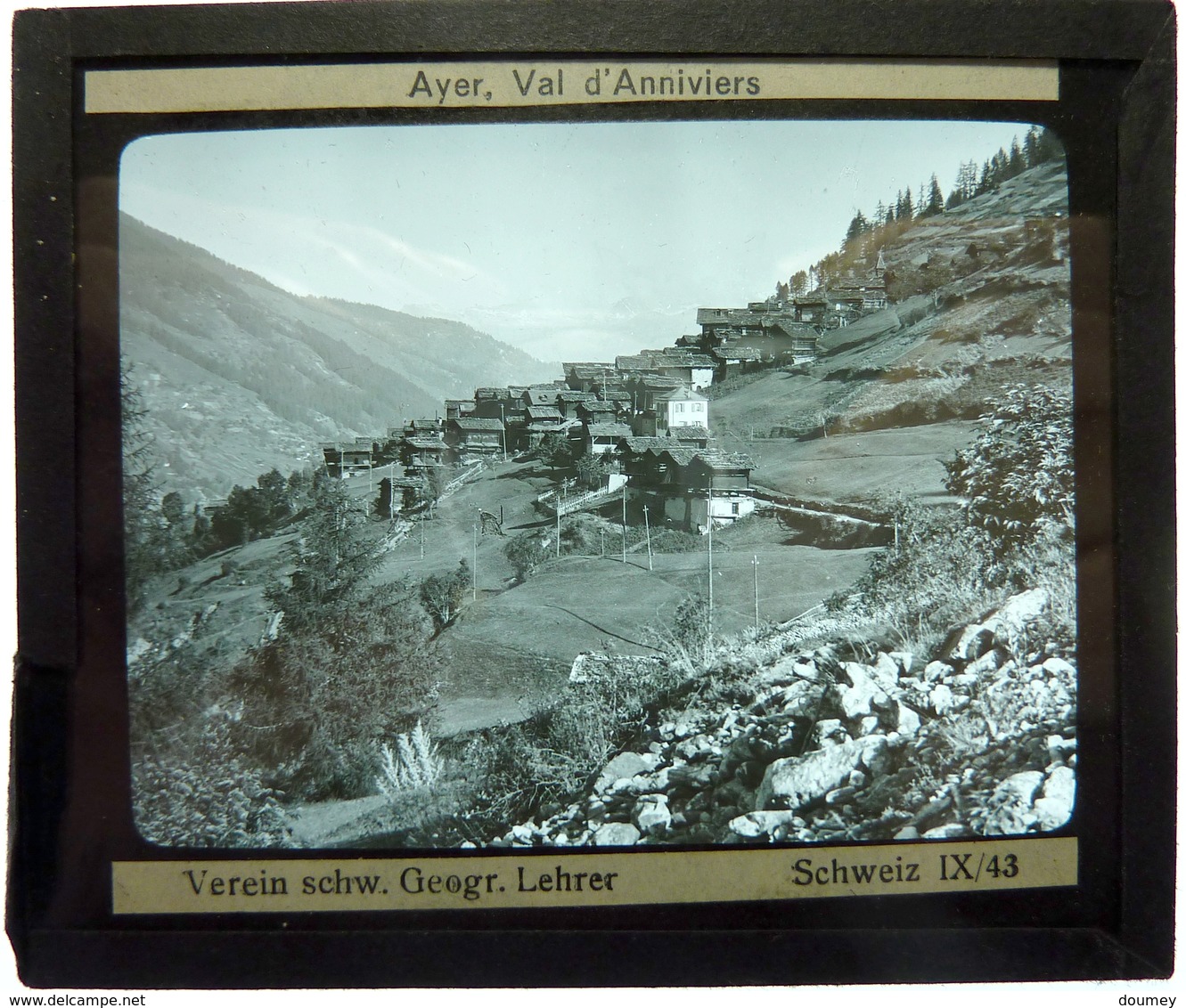 AYER . VAL D'ANNIVIERS - SUISSE - Plaques De Verre