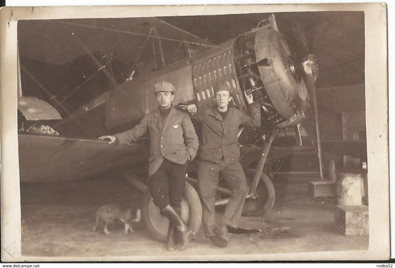 Photo - Avion à Identifier - Meknes En 1920 Maroc - Militaire - - Aviazione