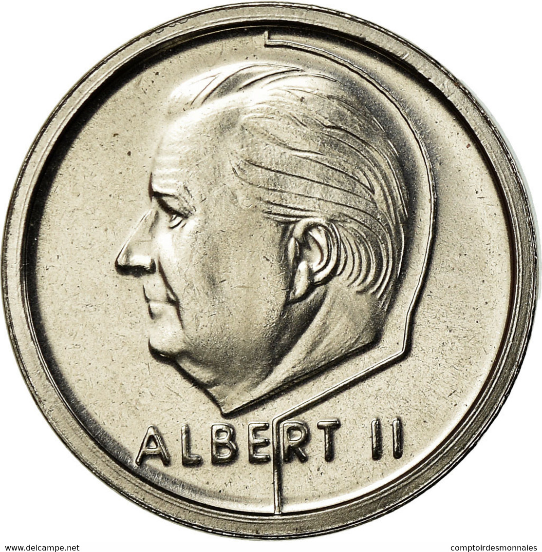 Monnaie, Belgique, Albert II, Franc, 1994, Bruxelles, FDC, Nickel Plated Iron - 1 Franc