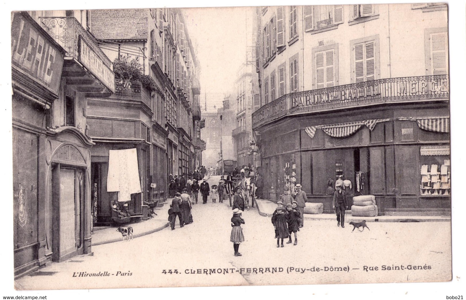6747 - Clermont-Ferrand ( 63 ) - Rue Saint-Genès - L'Hirondelle à Paris N°444 - - Monte-Carlo
