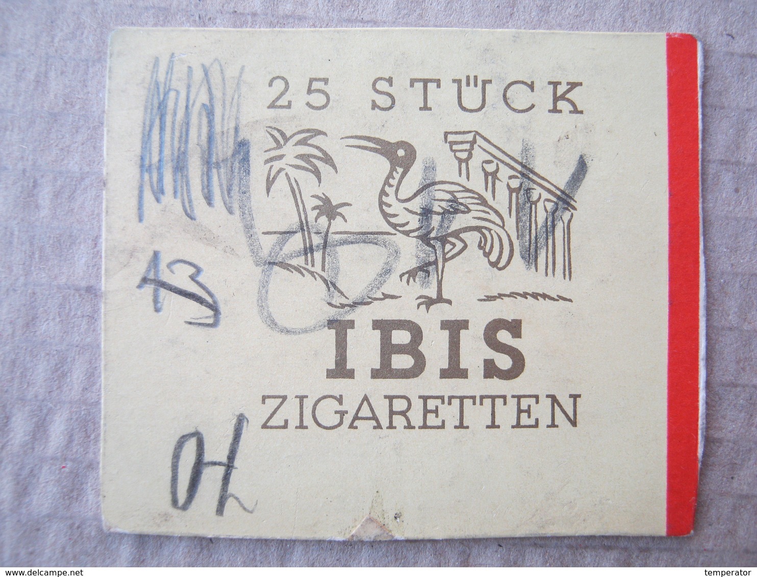 WIENER SCHNEEBERG ( 2076 M ) / Picture, Clip From A Cigarette Box ( 25 STÜCK IBIS Zigaretten ) - Autres & Non Classés