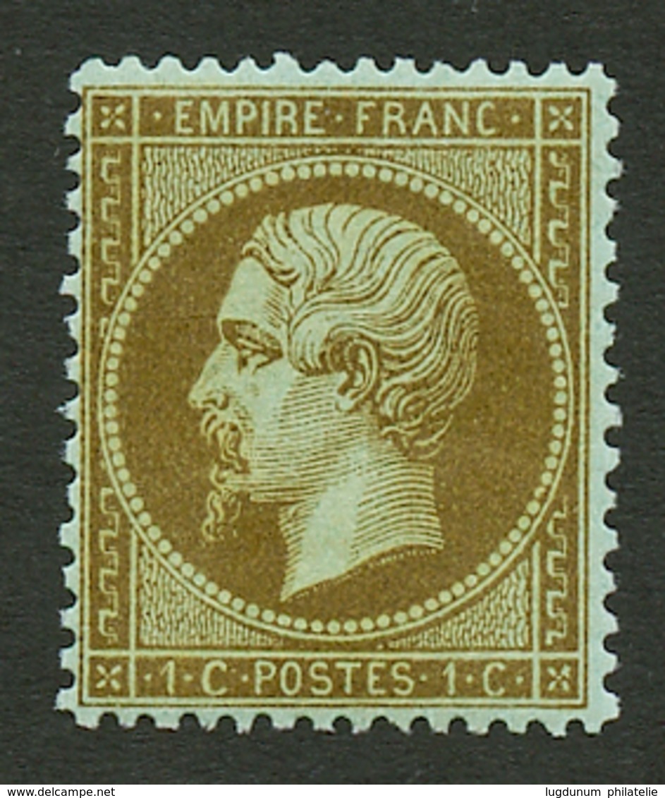 1c MORDORE (n°19b) Neuf **. Cote 400€. Fraicheur Postale. Certificat LA POSTALE. Superbe. - Otros & Sin Clasificación