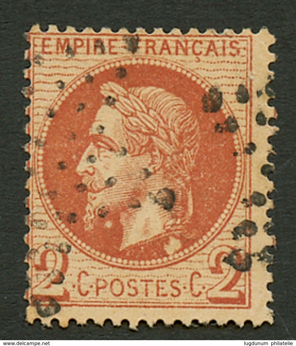 2c (n°26d) Variété "double BOULES Sous LE COU" Obl. RARE. Cote 1600€. Certificat ROBINEAU (2007). Superbe. - Andere & Zonder Classificatie