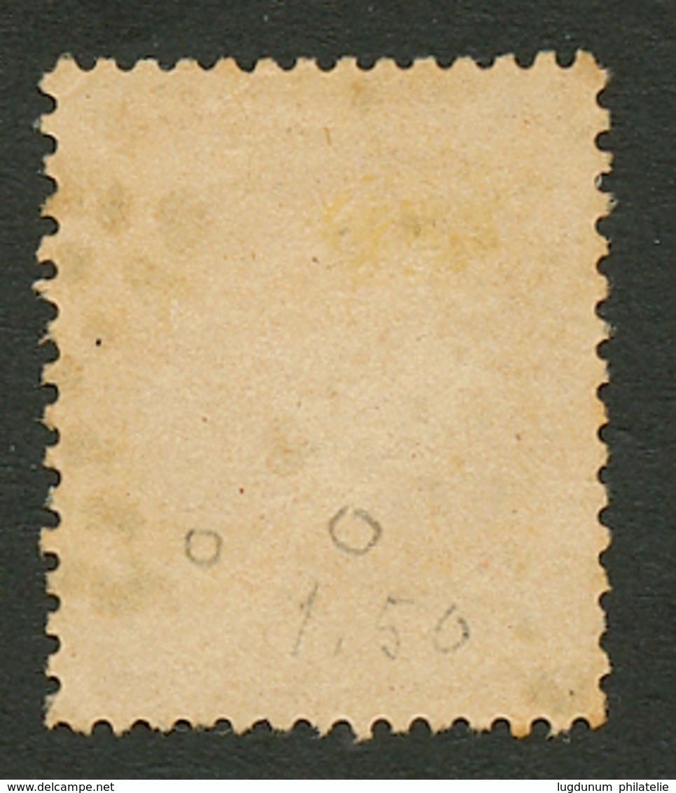 2c (n°26d) Variété "double BOULES Sous LE COU" Obl. RARE. Cote 1600€. Certificat ROBINEAU (2007). Superbe. - Otros & Sin Clasificación