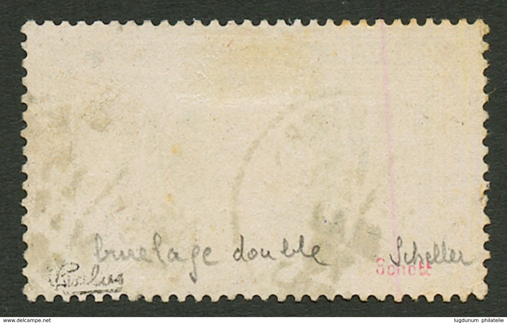 5F EMPIRE Variété "BURELAGE DOUBLE" N°33f Obl. T.16 LES HERBIERS. Sans Aminci, Infime Pli Sur Une Dent D' Angle. Rare. C - Autres & Non Classés