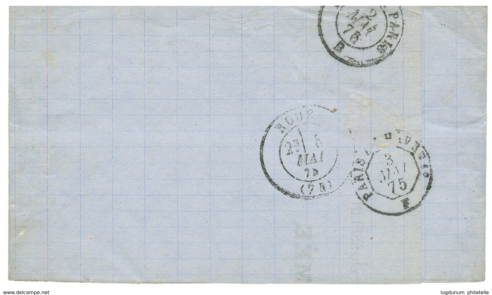 1875 25c CERES (n°60) Obl. PC Du GC 4402 + T.17 YFFINIAC. Superbe. - Other & Unclassified