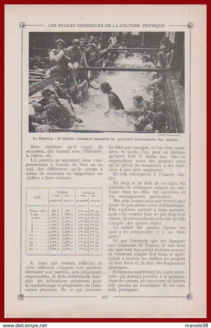 Les Règles Générales De L'éducation Physique. Texte Du Capitaine Royet, Conseiller Technique Des éclaireurs De France. - Documents Historiques