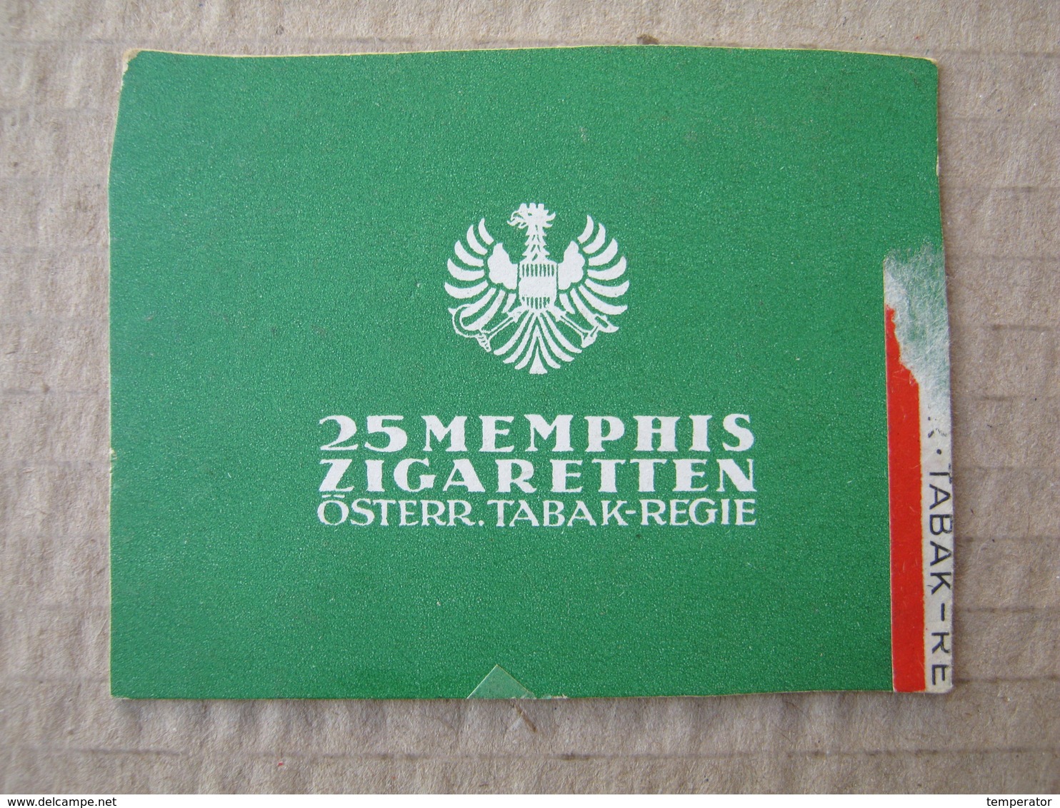 Austria  - SEMMERING / Picture, Clip From A Cigarette Box ( 25 MEMPHIS Zigaretten Österr. - Tabak Regie ) - Autres & Non Classés