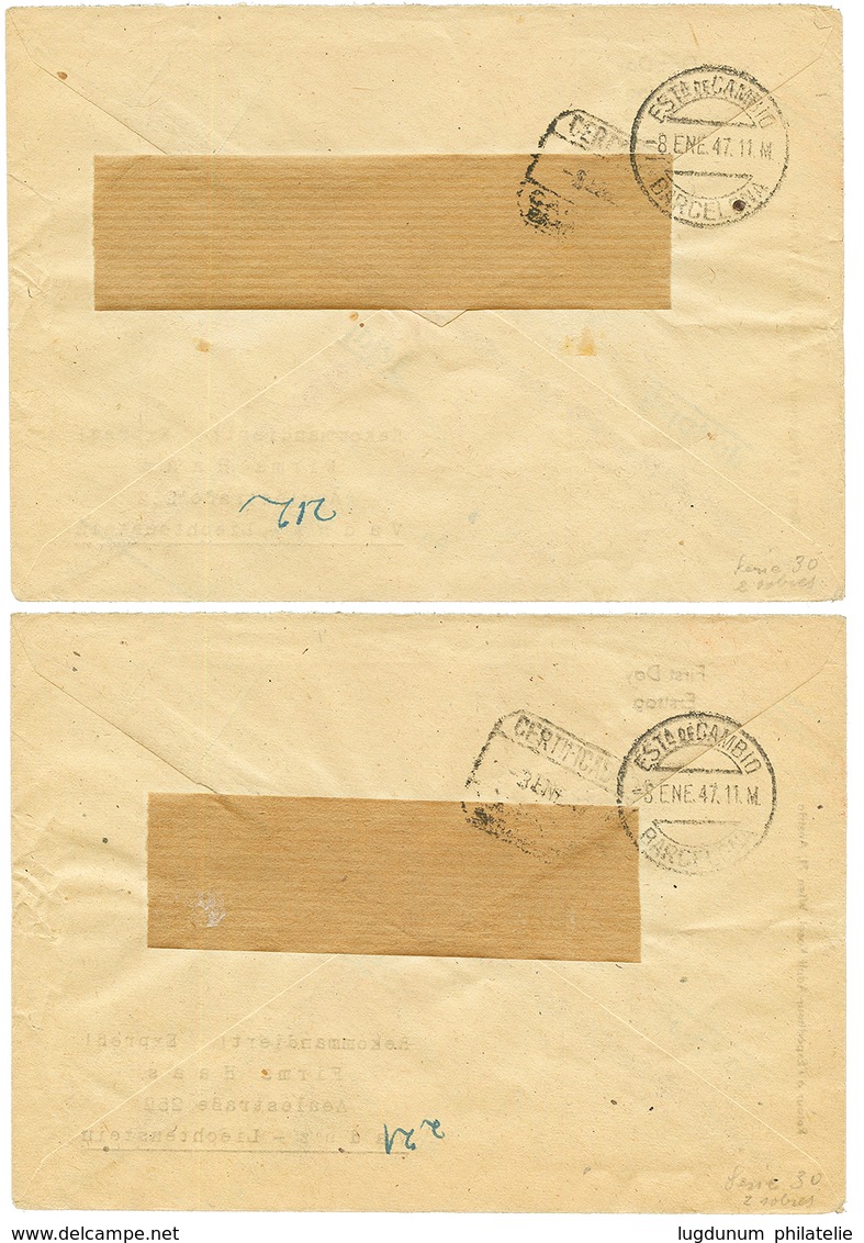 1946 2 FIRST DAY Covers. Vf. - Other & Unclassified