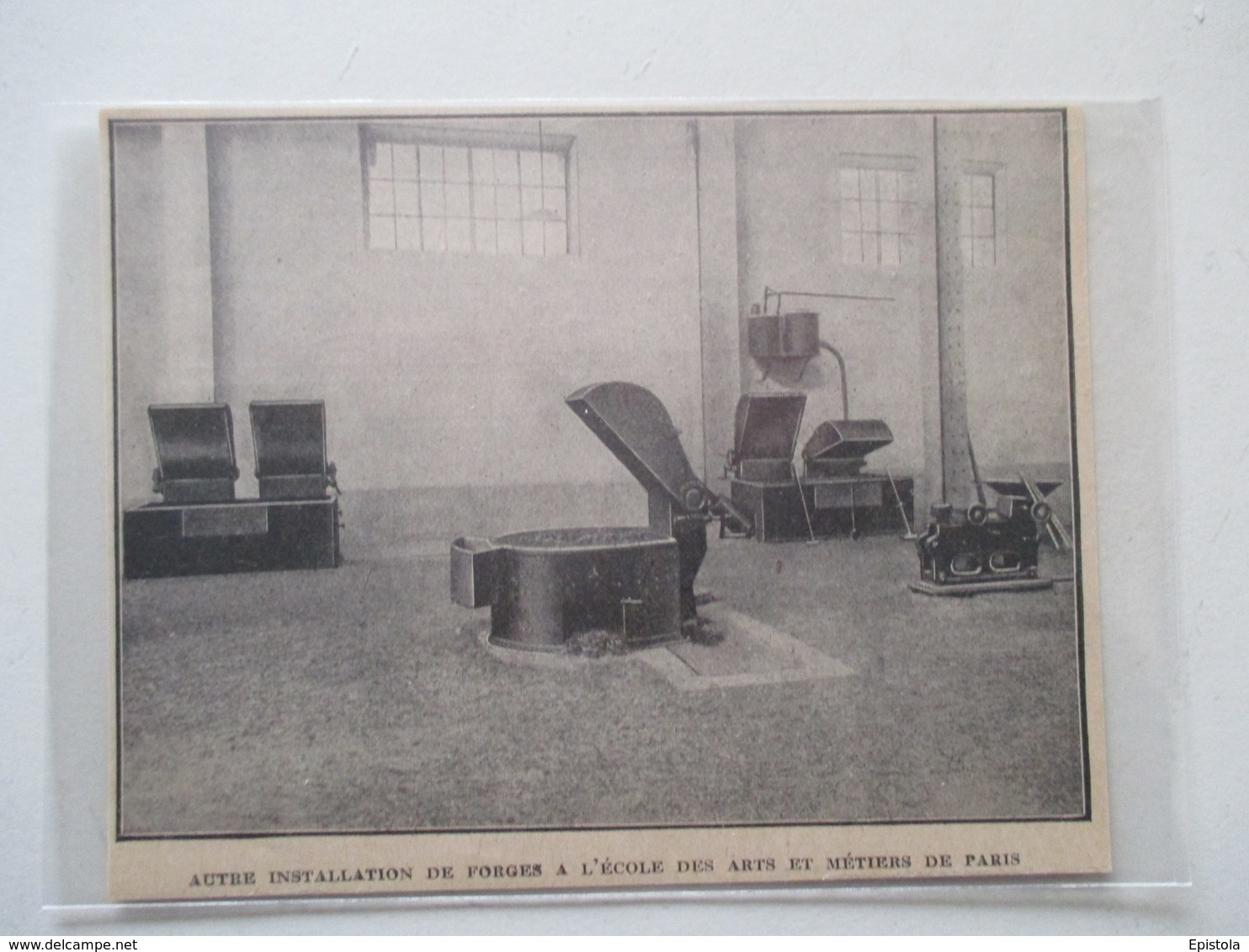 Paris  - Forges De L'Ecole Des ARTS & METIERS  - Coupure De Presse De 1921 - Other Apparatus