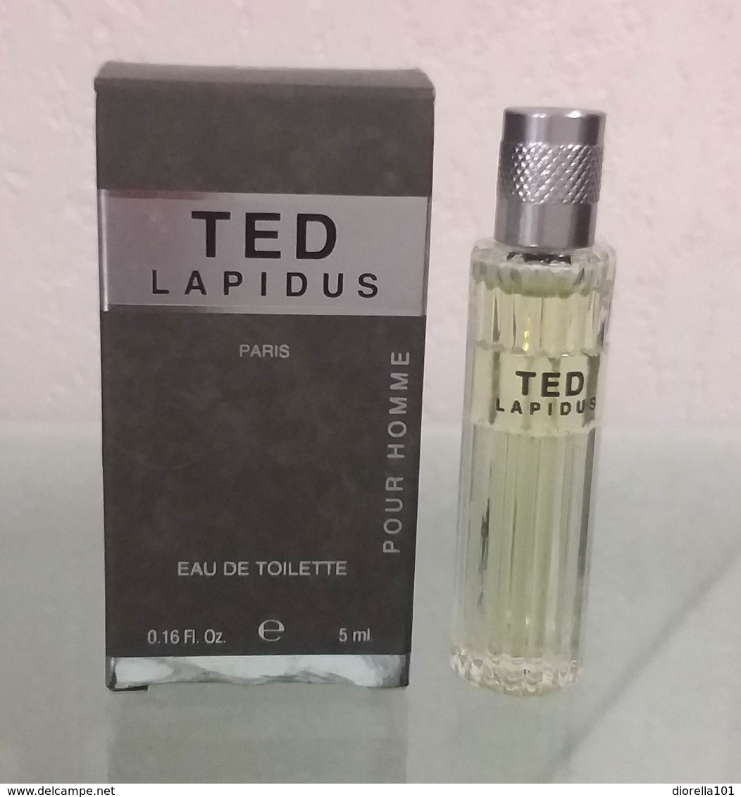 TED POUR HOMME - EDT 5 ML De TED LAPIDUS - Miniatures Hommes (avec Boite)