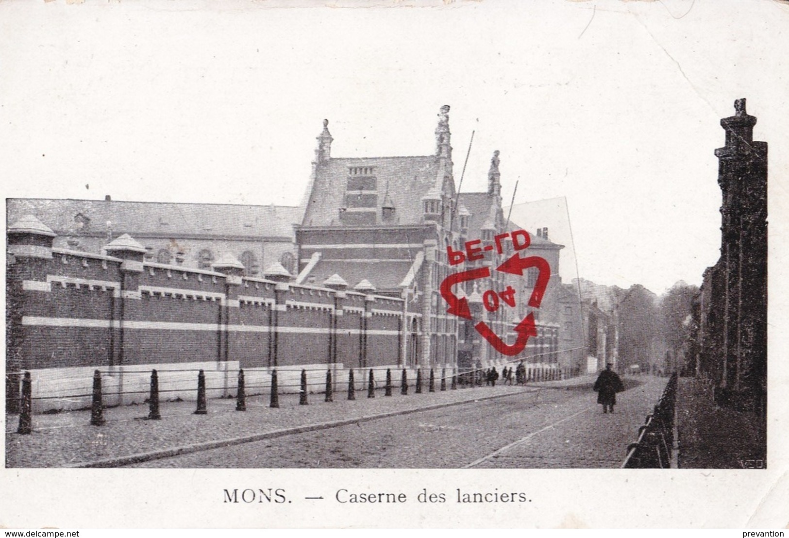MONS - CASERNE DES LANCIERS - Mons