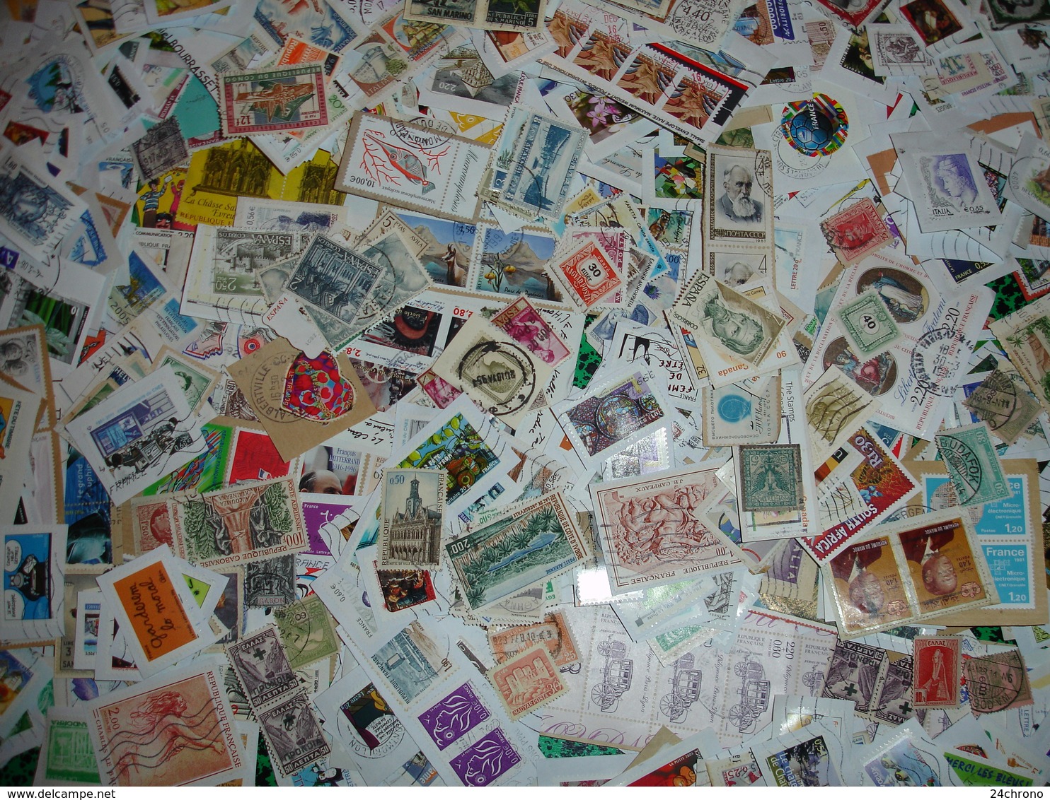 Vrac: Lot De 1000 Timbres (20-377) - Vrac (min 1000 Timbres)