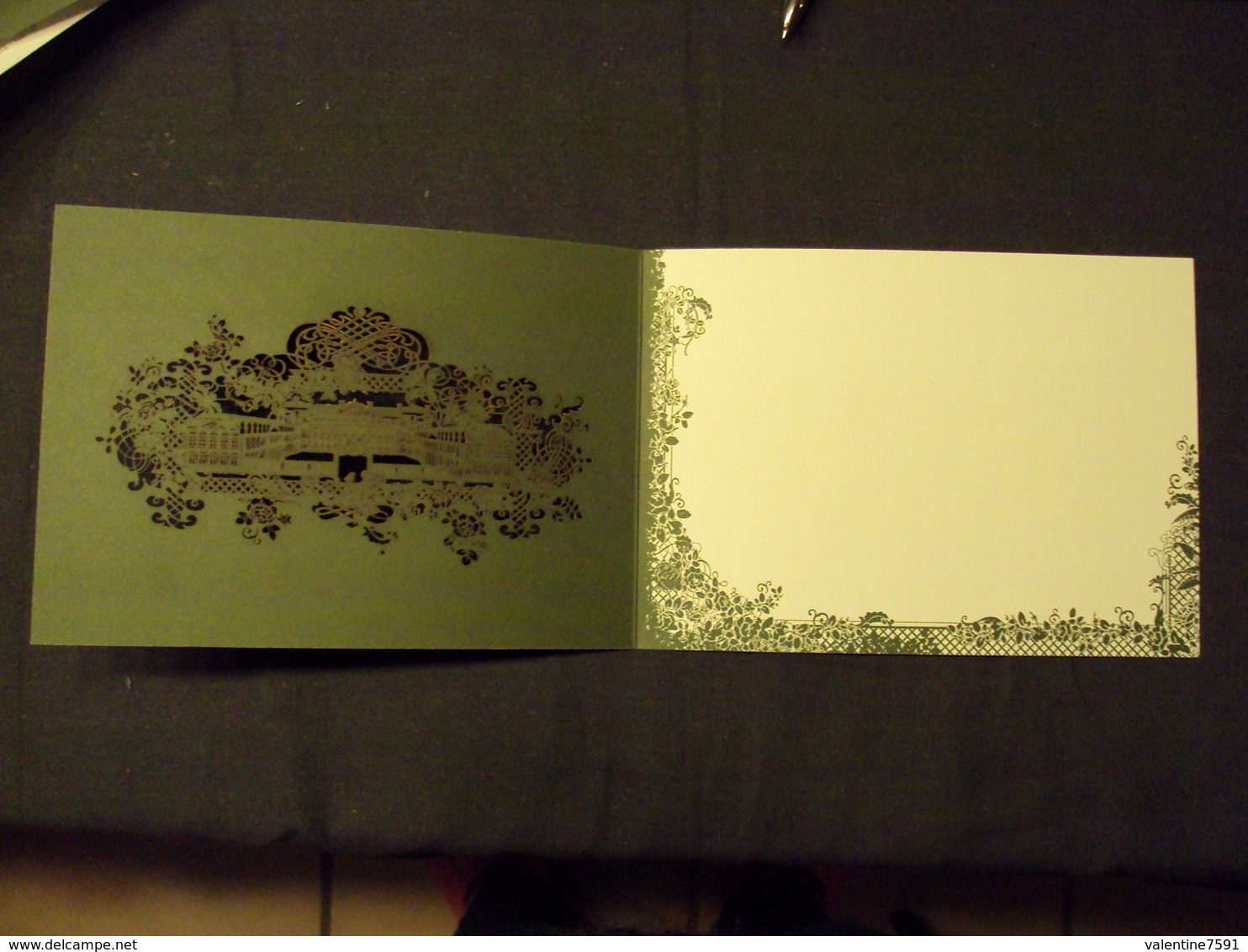 2012- P.A.P. Enveloppe + carte"Jardins de France, Saint Cloud "  N°4663 (valeur permanente  jusqu'à 50 gr) net  4 e