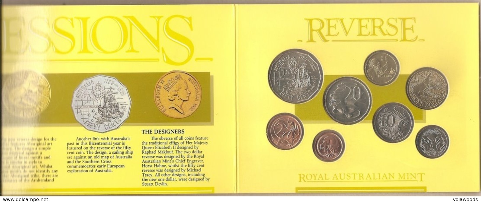 Australia - Mint Set (FDC) - 1988 - Münz- Und Jahressets