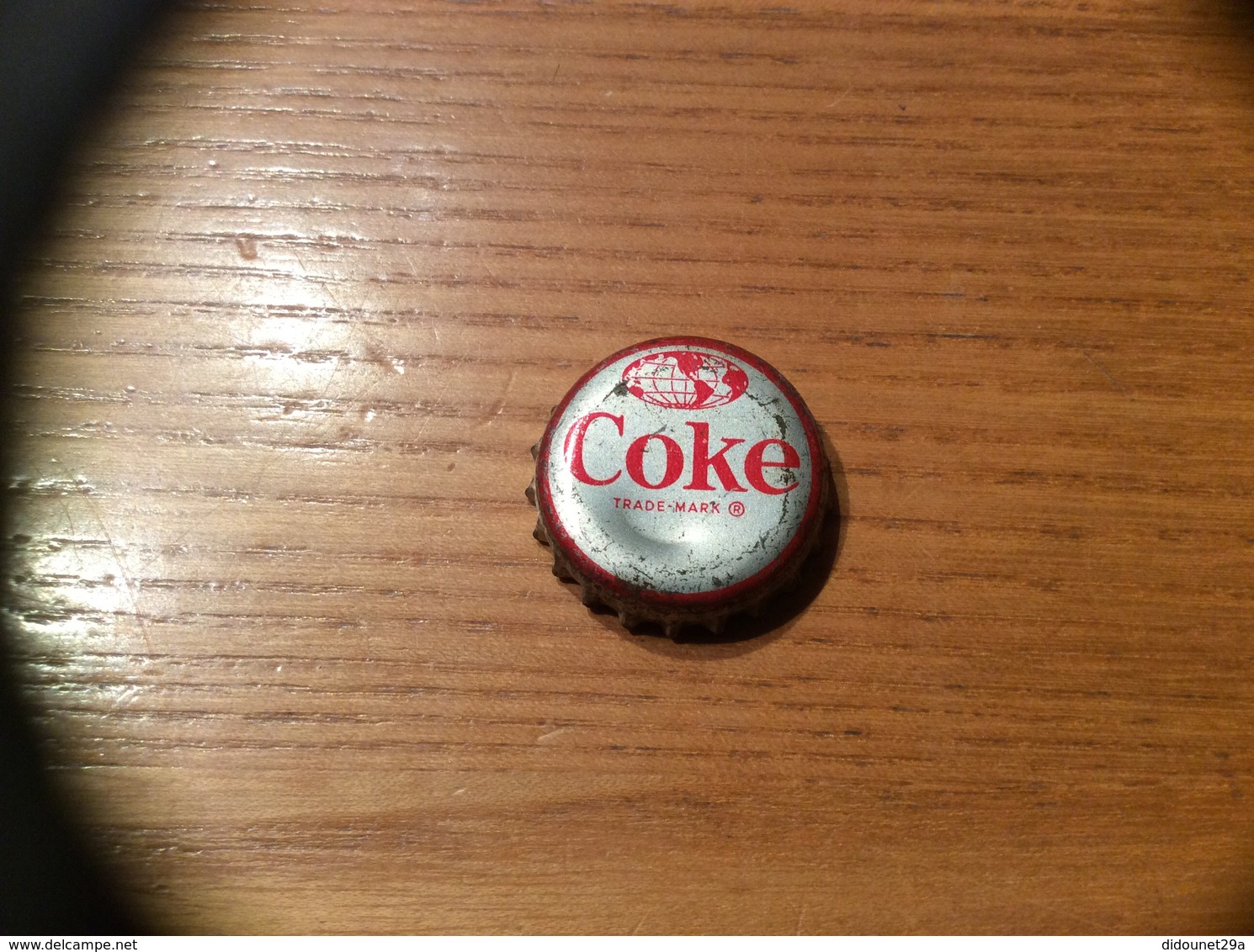 Ancienne Capsule "Coke N°11-BERMUDA-HORSE DRAWN CAB"Etats-Unis (USA) Coca-Cola, Série Pays (Liège Enlevé) - Soda