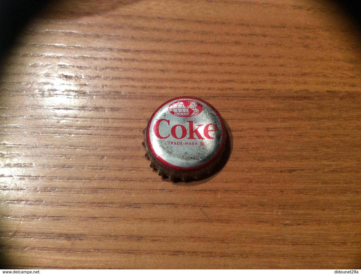 Ancienne Capsule "Coke N°8 - BAHAMAS - FLAMINGO"Etats-Unis (USA) Coca-Cola, Série Pays (Liège Enlevé) - Soda